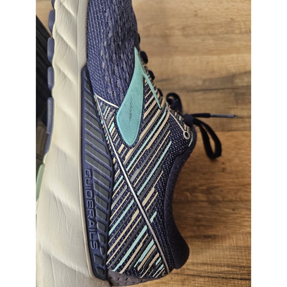 Brooks Adrenaline GTS 19 Guiderails Women's Size 9.5 W Shoes Blue 1202841B450 - Picture 8 of 10